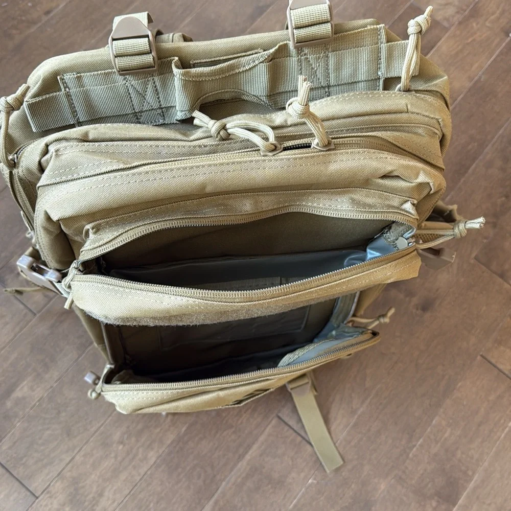 Tactical Tan Backpack - Picture 8 of 8